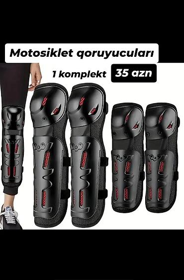 moto usda: Motosiklet dizlik dirseklik qoruyucular satılır, təzədir, çatdırılma — 1