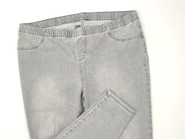 Material trousers for women, size 4XL (EU 48)