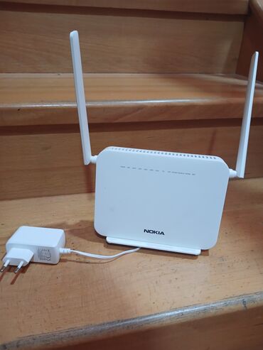 Кастрюли: Nokia Wi‑Fi router - Brend/model: Nokia (şəkildəki model) - Rəng: ağ