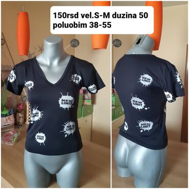 Majice kratkih rukava: Hugo Boss, S (EU 36), Lan, bоја - Šareno — 27