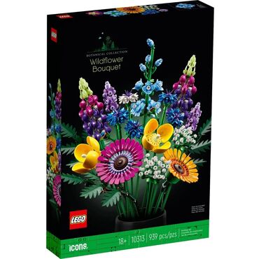 Игрушки: LEGO Icons Wildflower Bouquet 10313🩷 рекомендованный возраст 18+,939