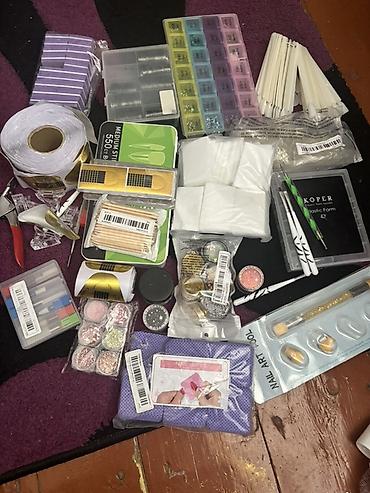 Manikür, pedikür aparatları: Manikür üçün avadanlıq və bəzək seti - Elektrikli dırnaq frezi — 5