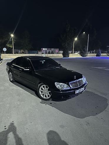 Mercedes-Benz S-Class: 2003 г., 3.7 л, Автомат, Бензин, Седан
