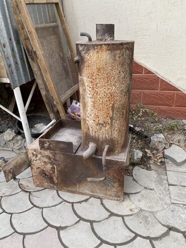 умывальник для дачи с подогревом: Самодельная металлическая печь-водогрейный котёл твердотопливного