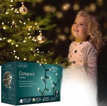 Praznična dekoracija: Luminee 1•2 Glow i Compact Twinkle – LED svetleće lampice za jelku - — 6