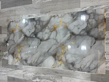 Mərmər effektli PVC panellər: Mərmər effekti verən PVC divar panelləri. 1.Arxasi izolesiyalidi nəm — 6