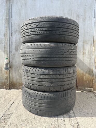 Колеса в сборе: Шины 225 / 45 / R 18, Лето, Б/у, Комплект, Легковые, Корея, Hankook