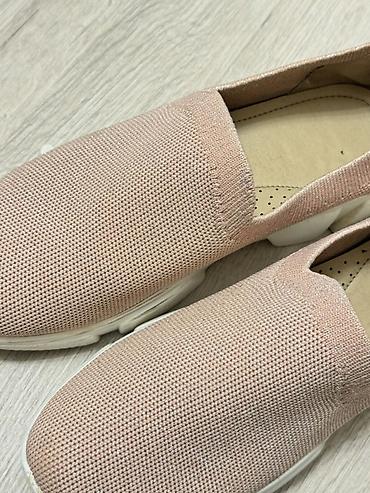 мир обувь: Женские из трикотажной сетки - Цвет: пудрово‑розовый верх, белая — 4