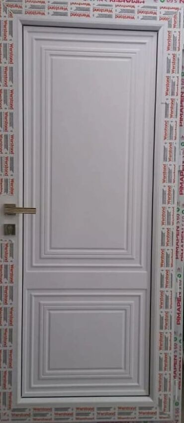 Plastik qapılar: Yeni Plastik qapı 80x200 sm Zamok və çərçivə ilə, Zəmanətli, Pulsuz quraşdırma, Pulsuz çatdırılma, Rayonlara çatdırılma — 26
