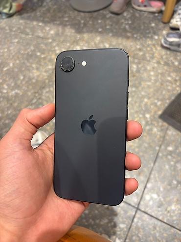IPhone 16e, Новый, 128 ГБ, Midnight, Защитное стекло, Чехол, 98 %