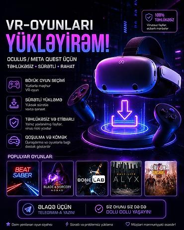 Видеоигры и приставки: Oculus / Meta Quest üçün VR-oyunların yüklənməsi xidməti • Böyük oyun — 1