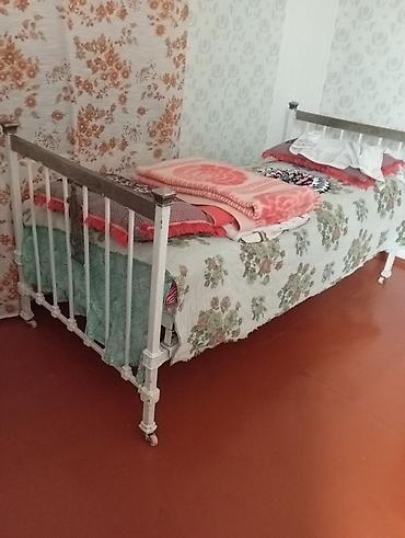 Metall tək nəfərlik çarpayı - Karkas: tam metal konstruksiya, möhkəm