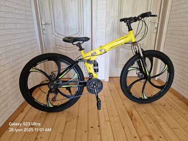 купить спортивный велосипед недорого: Yeni Şəhər velosipedi Toba, 26", sürətlərin sayı: 21, Ödənişli çatdırılma