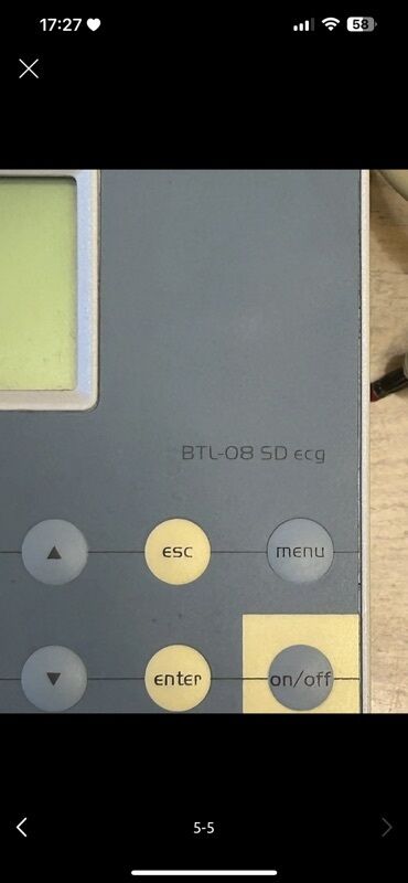 stomatoloji avadanliqlar: BTL-08 SD ECG elektrokardioqraf aparatı Xüsusiyyətlər: - 12-kanallı