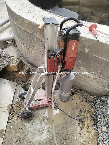 elektrik iş: Beton kəsimi:050-220-08-78 diamond karotla deşik açma xidməti - — 4
