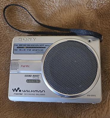 kaset calar: 📌 Sony Walkman WM-SR10 portativ kaset pleyer və radio 👉 FM/AM radio — 1