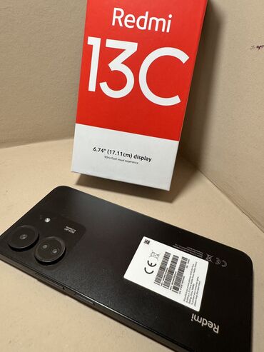 телефон redmi 6: Redmi, Redmi 13C, Новый, 256 ГБ, цвет - Черный, 2 SIM