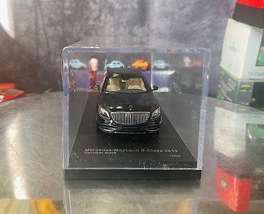 Avtomobil modelləri: Коллекционная модель Mercedes-Maybach S-class X222 obsidian black 2019 — 19