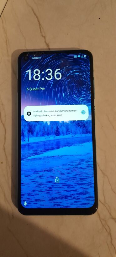 samsung not telefonlar: Xiaomi Redmi 9, 64 GB, rəng - Bej, 
 Barmaq izi