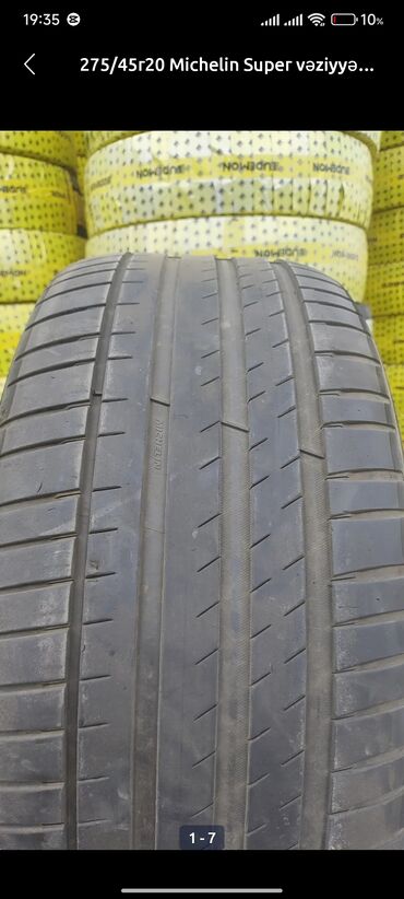 диски опель зафира: İşlənmiş Şin Michelin 275 / 45 / R 20