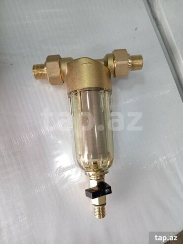 Su filtrləri: Su filter mexaniki özü-özün təmizləyən