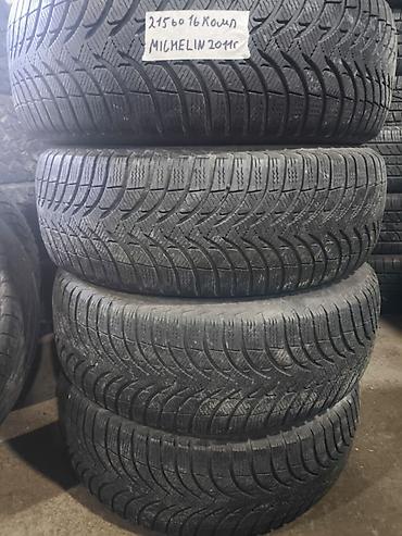 mishlen: Шины 215 / 60 / R 16, Всесезонная, Б/у, Комплект, Легковые, Michelin — 1