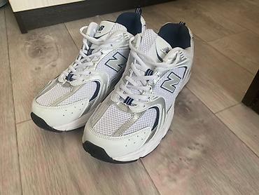 Мужские кроссовки, 42, 44, New Balance, Новый, цвет - Белый, Самовывоз