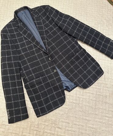 пиджак мужской бишкек цена: Костюм 7XL (EU 54), цвет - Синий