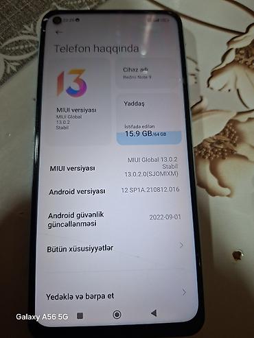 kontakt home redmi note 7: Xiaomi 64 GB, rəng - Mavi, 
 Barmaq izi — 1