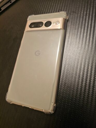 Google: Google Pixel 7 Pro, Б/у, 128 ГБ, цвет - Зеленый, 1 SIM, eSIM — 2