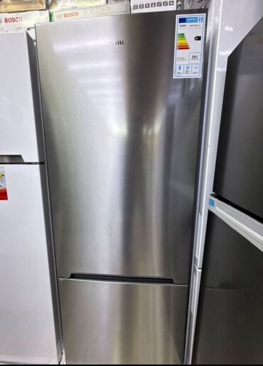 Kondisionerlər: Vestel iki qapılı soyuducu-dondurucu - Rəng: gümüş (inox) - Qapı