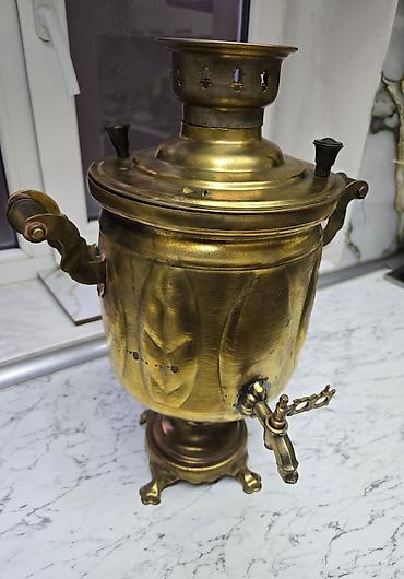 ev temizdiyi: İşlənmiş Od Samovar, 5 l, Ödənişli çatdırılma, Ünvandan götürmə — 1