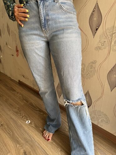 Cinslər: Cinslər, Bershka, XL (EU 42), rəng - Göy