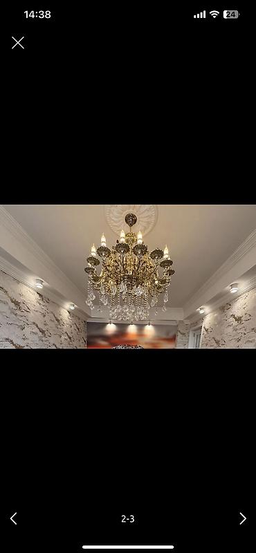 17 şam: Çılçıraq, 10 və daha çox lampa, Metal — 2