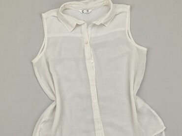 biała bluzka na lato: Bluzka, 12 lat, 146-152 cm, stan - Dobry