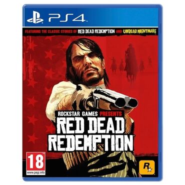 Oyun diskləri və kartricləri: Ps4 Red dead redemption