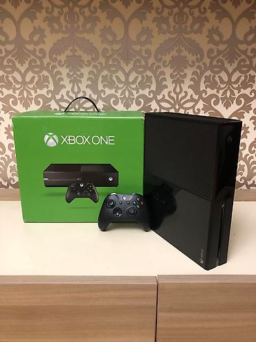 игровая консоль: Xbox One 500GB Sistem və korpusda problemlər yoxdur, səliqəlii — 1
