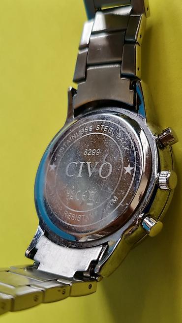 q12 pametni sat: CIVO muški sportski sat – model 8299 - Kućište i narukvica od metala — 4