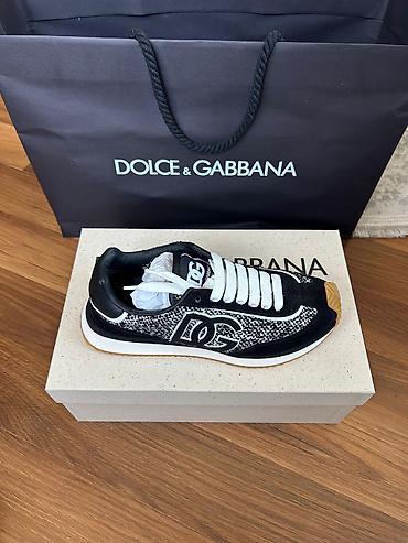 air jordan 4: Dolce & Gabbana SNK kişi/kadın krossovkası125 TƏCİLİ SATILIR — 4