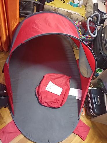 Oprema za kampovanje: Pop-up šator/tenda za jednu osobu OKO 2 sa 1 mi ima klinove - — 6