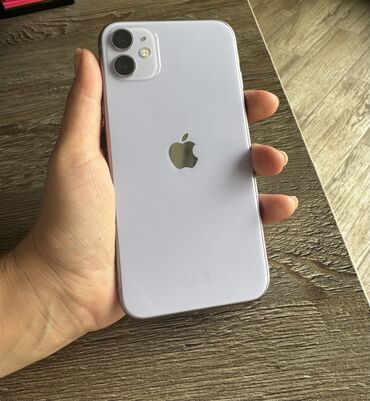 iphone adaptır: IPhone 11, 128 ГБ, Deep Purple, Отпечаток пальца, Face ID, Беспроводная зарядка