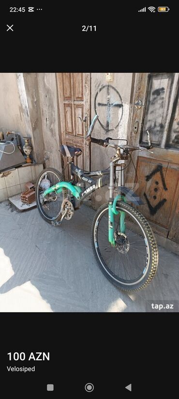 İdman velosipedləri: Bu, dağ velosipedi növündən olan ikitəkərli velosipeddir.Rambo — 2