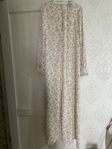 дубайский шелк платья: Повседневное платье, Лето, Длинная модель, Платье-рубашка