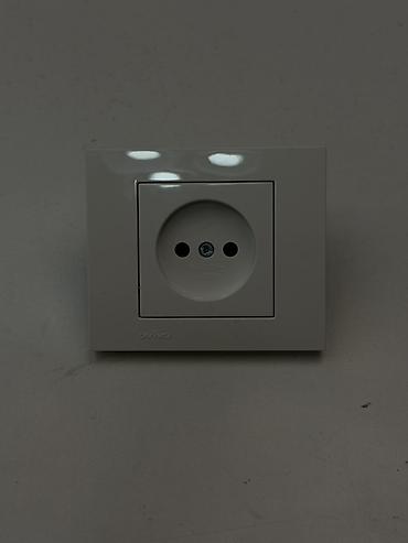 Розетка, С заземлением, Ovivo, Встроенные, 1 гнездо