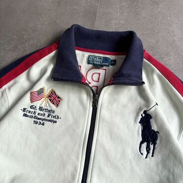 Олимпийка, Polo Ralph Lauren, На молнии, Германия, XL (EU 42)