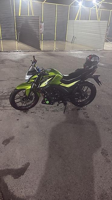 kawasaki ninja h2r: Model: Skymoto Express 200 (naked/street) Rəng: parlaq yaşıl-qara — 3