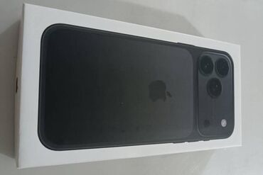 Apple iPhone: IPhone 17 Pro Max, Новый, 512 ГБ, Зарядное устройство, Кабель, Коробка