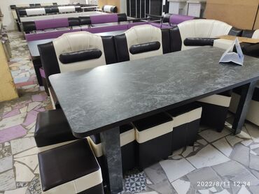 Кухонные столы и стулья: Кухонный стол и стул, Новый, Бесплатная доставка, цвет - Коричневый — 11