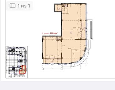 коммерческое помещение в аренду: Сдается коммерческое помещение 235 квМ. Микрорайон Джал-29, 14/9 /