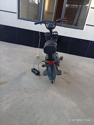 3 колесный велосипед: Электрический мини-скутер (городской e-bike) - Компактная — 1